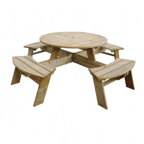 Round Picnic Table