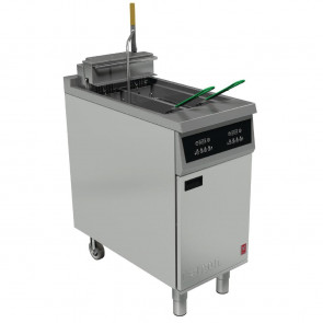 Falcon 400 Twin Pan Electric Filtration Fryer E422F