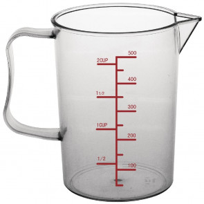 Vogue Polycarbonate Measuring Jug 500ml