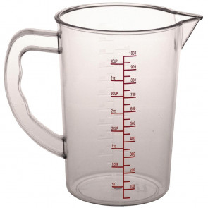 Vogue Polycarbonate Measuring Jug 1Ltr