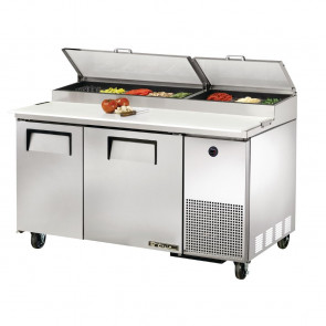 True 2 Door Pizza Prep Table TPP-60