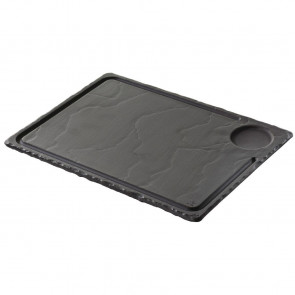 Revol Basalt Slate Effect Steak Plates 330mm