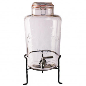 Olympia Nantucket Style Drink Dispenser with Wire Stand