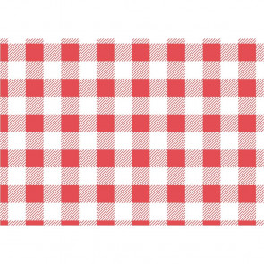 Red Gingham Greaseproof Paper 190x310mm