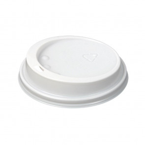 Huhtamaki Hot Cup Lid to fit 12 / 16oz White