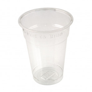 Huhtamaki Disposable Half Pint to Brim Tumbler