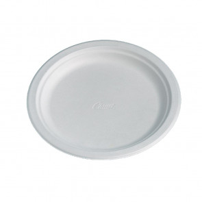 Disposable Round Plate White 200mm
