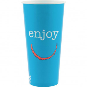 Huhtamaki Enjoy Paper Cold Cups 22oz