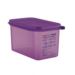 Araven 1/4 GN Silicone Gastronorm Food Container 4.3L