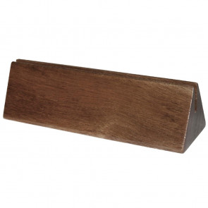 Olympia Acacia Menu Holder Plain