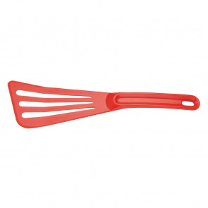 Mercer Culinary Hells Tools Slotted Spatula Red 12in