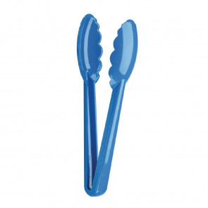 Mercer Culinary Hells Tools Tongs Blue 9.5in