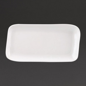 Churchill Discover Rectangular Plates White 285 x 134mm