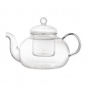 Long Island Glass Teapot 1Ltr (Box 6)