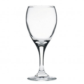Libbey Teardrop White Wine Glasses 190ml CE Marked at 125ml
