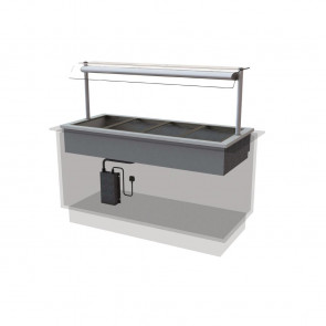 Designline Drop In Dry Heat Bain Marie HBM4