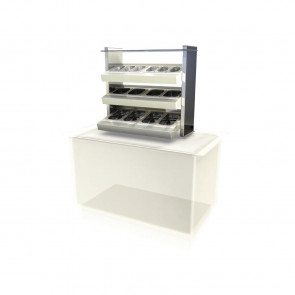 Kubus Drop In Ambient Cutlery/Condiment Unit KCCU2