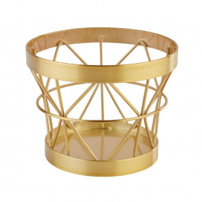 APS Plus Metal Basket Gold Brushed 80 x 105mm