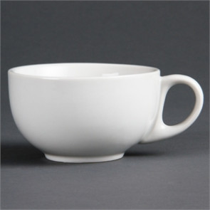 Olympia Whiteware Cappuccino Cups 284ml 10oz