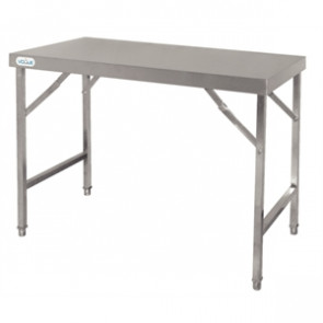 Vogue Stainless Steel Folding Table Large