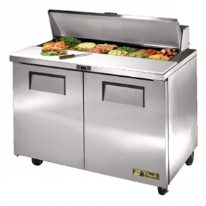 True Salad Prep Counter 2 Door 340Ltr TSSU-48-12