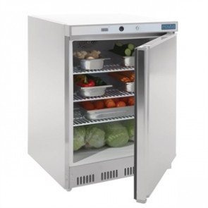 Polar Undercounter Fridge Stainless Steel 150Ltr