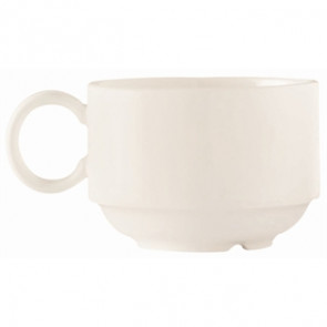 Chef and Sommelier Embassy White Stackable Cups 250ml