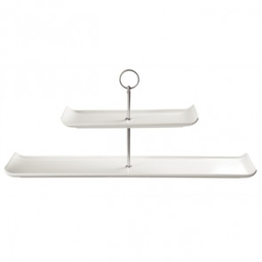 Churchill 2 Tier Rectangular Plate Tower