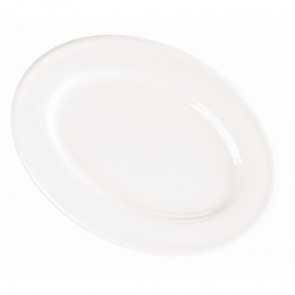 Churchill Art de Cuisine Illuminate Oval Plates 260mm