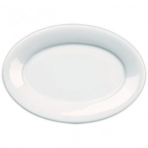 Churchill Art de Cuisine Menu Oval Plates 254mm