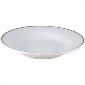 Churchill Black Line Rimmed Soup Bowl