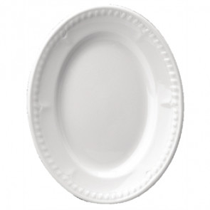 Churchill Buckingham White Oval Platters