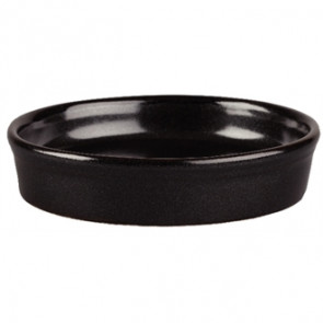 Churchill Mediterranean Mezze Dishes Black 90mm