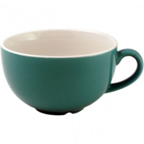 Churchill New Horizons Colour Glaze Cappuccino Cups Green 199ml