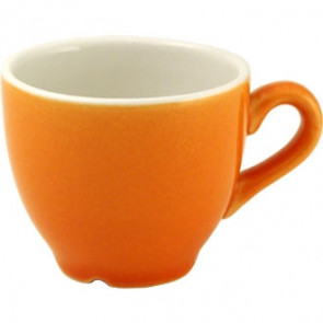 Churchill New Horizons Colour Glaze Espresso Cups Orange 85ml