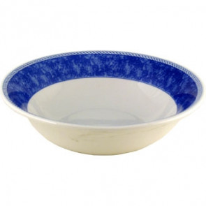 Churchill New Horizons Marble Border Oatmeal Bowls Blue 150mm