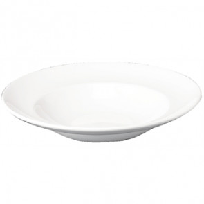 Churchill Plain Whiteware Pasta Plates 280mm