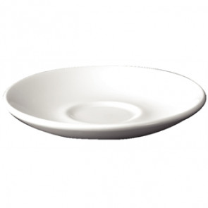 Churchill Plain Whiteware Saucers 114mm