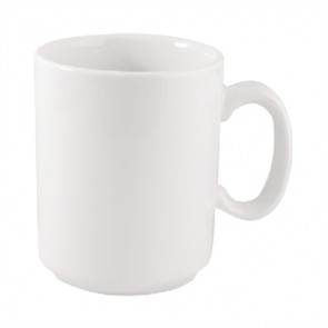 Churchill Plain Whiteware Windsor Mugs 284ml