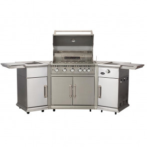 Lifestyle Bahama Island Gas BBQ c/w Rotisserie & Cover LFS680P