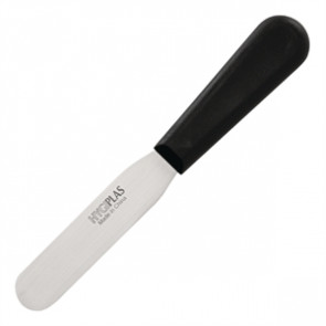 Hygiplas Straight Blade Palette Knife Black 10cm