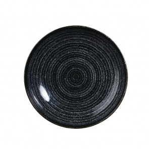 Churchill Studio Prints Charcoal Black Coupe Plate 248mm