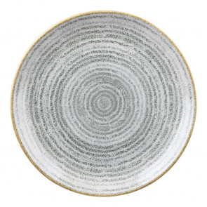 Churchill Studio Prints Stone Grey Coupe Plate 217mm