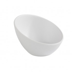 APS Zen Melamine Round Sloped Bowl White 150ml