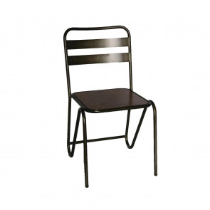 Bolero Industrial Metal Sidechair (Pack of 2)