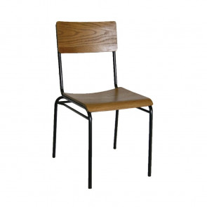 Bolero Industrial Metal Sidechair (Pack of 2)