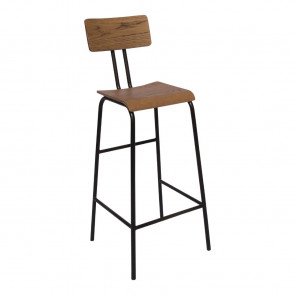 Bolero Industrial Metal Highstool (Pack of 2)