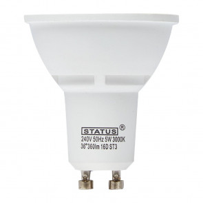 Status LED 5w Dimmable GU10 Lamp