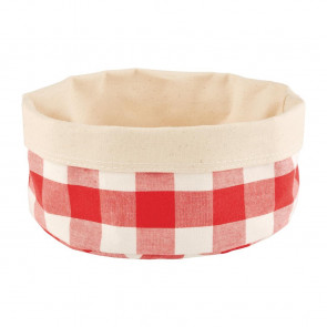 APS Bread Basket Round Large Red