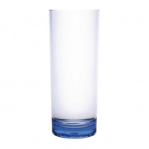 Kristallon Polycarbonate Hi Ball Glasses Blue 360ml